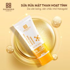 Sữa Rửa Mặt Than Hoạt Tính Hatagold Cosmetics - 8936214120031
