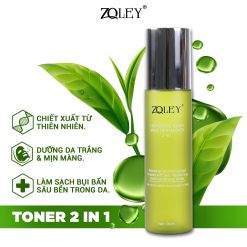 Nước Tẩy Trang Cấp Ẩm Trà Xanh 2IN1 Zoley - 8936095370235