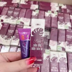 Kem Chống Nắng Dưỡng Trắng Da SON Group Tặng Tẩy Môi - KCNSON01