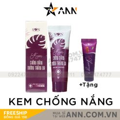Kem Chống Nắng Dưỡng Trắng Da SON Group Tặng Tẩy Môi - KCNSON01