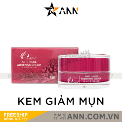 Kem Face Mụn Hàn Quốc Charme Anti Acne Whitening Cream - 8809273480210