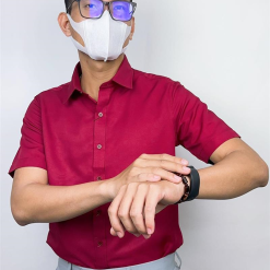 Áo Sơ Mi Nam Tay Ngắn Công Sở Vải Kate Lụa (Có Size 4x) - SB270