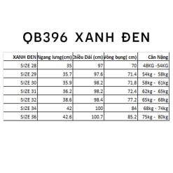 Quần Kaki Dài Nam Co Giãn Màu Xanh Đen - QB396XDEN