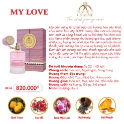 Nước Hoa Nữ Good Charme My Love 80ml - 8936194692924