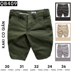 Quần Short Kaki Nam Chất Co GiãnCao Cấp - QB409