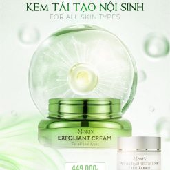 Kem Face Tái Tạo Nội Sinh Exfoliant Cream MQ Skin Tặng Kem Dưỡng HA - 8936117150913