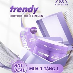 Kem Body Trendy Meea Origin Dịch Chiết Lên Men - Tặng 1 Gói Ủ Bơ Meea - BDMEEA01