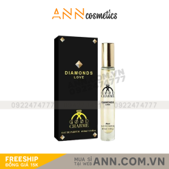 Nước Hoa Nữ Good Charme Diamonds Love Black Mini 10ml - 8936194693297