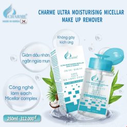 Nước Tẩy Trang Charme Ultra Moisturising Micellar Make Up Remover 250ml - TTCHARME