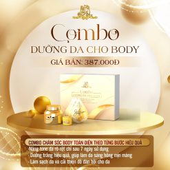 Combo Dưỡng Da Cho Body Collagen x3 Mỹ Phẩm Đông Anh - COMBOBODYX3