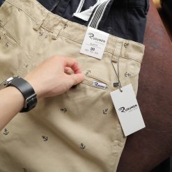 Quần Short Kaki Nam Cao Cấp In Logo Mũi Neo - QB410