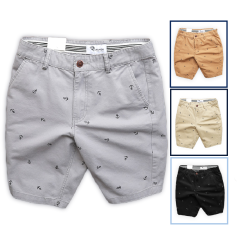 Quần Short Kaki Nam Cao Cấp In Logo Mũi Neo - QB410