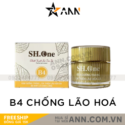 Kem Face Dưỡng Trắng Chống Lão Hoá B4 SH One Vàng Chiết Xuất Lá Tía Tô - FACEVANGB4