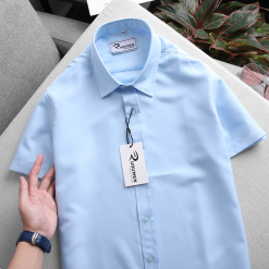 Áo Sơ Mi Nam Tay Ngắn RURUMEN Công Sở Có Size to - SB272