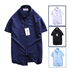 Áo Sơ Mi Nam Tay Ngắn RURUMEN Công Sở Có Size to - SB272