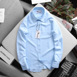 Áo Sơ Mi Nam Tay Dài RURUMEN Công Sở Có Size to - SB273