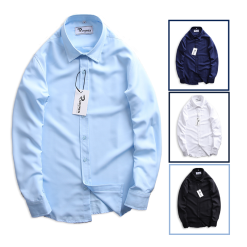 Áo Sơ Mi Nam Tay Dài RURUMEN Công Sở Có Size to - SB273