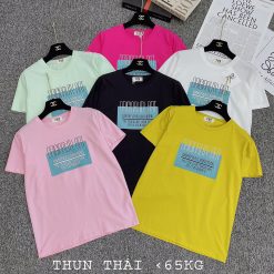 Áo thun thái nữ cổ tròn form suông in chữ Originality - AG1179