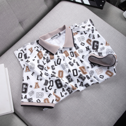 Áo Thun Nam Polo Cổ Bẻ In chữ - CS207