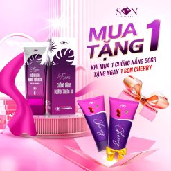 Kem Chống Nắng SON Cosmetic Lớn Dưỡng Trắng Da 50g - KCNSON02