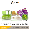 Combo Mụn Thâm Trắng Xanh Son Cosmetic Tặng Cao Bưởi - COMBOSON2