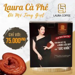 Hộp Cà Phê Nấm Linh Chi Laura Coffee Nhật Kim Anh - 8936206550006