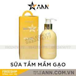 Sữa Tắm Xông Trắng Sica White Mầm Gạo Lên Men - STSICA01