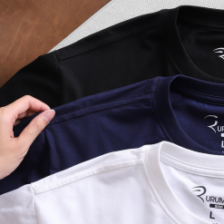 Áo Thun Nam Cổ Tròn Rurumen Mexico Màu Đen Big Size - AB431