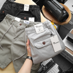 Quần Short Kaki Túi Hộp Rurumen - QB413