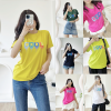 Áo thun nữ cổ tròn form suông in chữ Cool màu - AG1210