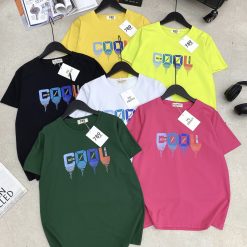 Áo thun nữ cổ tròn form suông in chữ Cool màu - AG1210