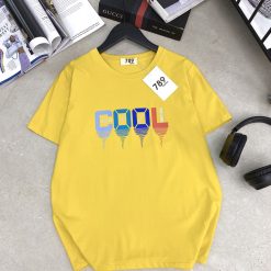 Áo thun nữ cổ tròn form suông in chữ Cool màu - AG1210