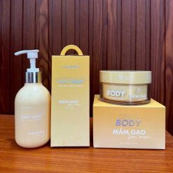 Kem Body Mầm Gạo Sica White Tặng Sữa Tắm - BDMAMGAO