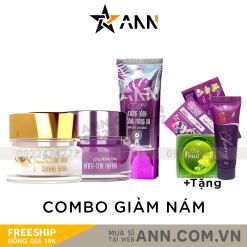 Combo Face Giảm Nám Trắng Tím SON Cosmetic + Kem Chống Nắng SON Cosmetic - COMBOSON3
