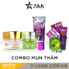 Combo Face Mụn Thâm Trắng Xanh SON Cosmetic + Chống Nắng SON Cosmetic - COMBOSON4