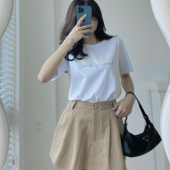 Áo Thun Thái Nữ Cổ Tròn Form suông in chữ Women Nhiều Màu - AG1218