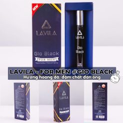 Nước Hoa Nam Lavila Gio Black Mini 15ml - 8936184450893