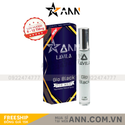 Nước Hoa Nam Lavila Gio Black Mini 15ml - 8936184450893