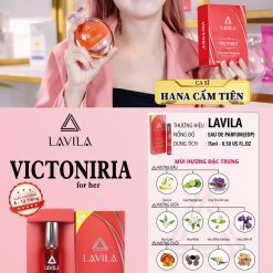 Nước Hoa Nữ Lavila Victoniria Mini 15ml - 8936184450916