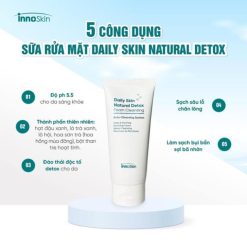 Sữa Rửa Mặt Daily Skin Natural Detox InnoSkin Foam Cleansing - 8809315252478
