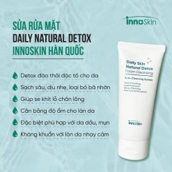 Sữa Rửa Mặt Daily Skin Natural Detox InnoSkin Foam Cleansing - 8809315252478