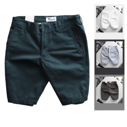Quần Short Kaki Nam Trơn Rurumen Cao Cấp - QB416