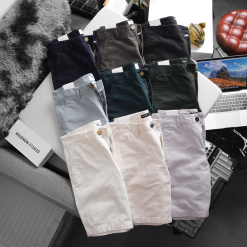 Quần Short Kaki Nam Trơn Rurumen Cao Cấp - QB416