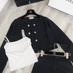 Sét đen 3 món nút ngọc - VD5876