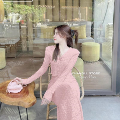 Sét thun nhún đuôi cá hồng - VD5877