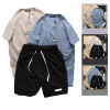 Set Bộ Nam Quần Short Áo Cổ Tròn Phối Tag Chữ Superior - SBN060