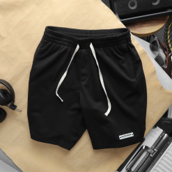 Quần Short Thun Nam Phối Tag Chữ Superior - QB417