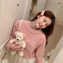 Sét áo hodde thêu + chân váy phối chân ren - VD5887