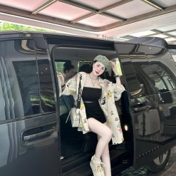 Sét sơ mi hoạ tiết 3 món - VD5888