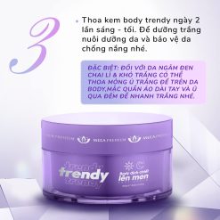 Combo Dưỡng Trắng Body Trendy Meea Premium Organic - CBBODYMEEA01